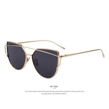 Load image into Gallery viewer, Women Cat Eye Twin-Beams Sunglasses