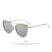 Load image into Gallery viewer, Women Cat Eye Twin-Beams Sunglasses