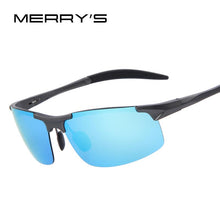 Load image into Gallery viewer, Men Polarized Aluminum Alloy Frame Sunglasses