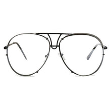 Load image into Gallery viewer, ROYAL GIRL Retro Brand Women Sunglasses Oversize Pilot Rimless 2017 Hot Summer Ombre Glasses ss627