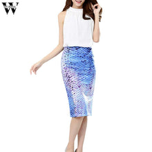 Load image into Gallery viewer, WOMAIL  Fashion Flower print women's Midi Pencil Skirt for Office Wear female faldas girls bottoms M-XL skirt  D6W30