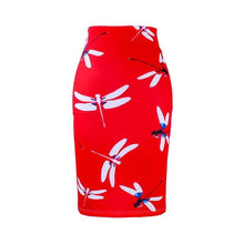 Load image into Gallery viewer, WOMAIL  Fashion Flower print women's Midi Pencil Skirt for Office Wear female faldas girls bottoms M-XL skirt  D6W30