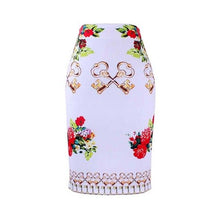 Load image into Gallery viewer, WOMAIL  Fashion Flower print women's Midi Pencil Skirt for Office Wear female faldas girls bottoms M-XL skirt  D6W30