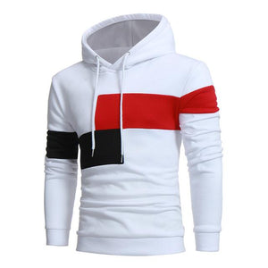Men Red Black Hoodies & Sweatshirts With Hat