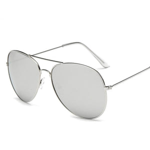 Women Square Vintage Mirrored Sunglasse