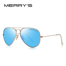 Load image into Gallery viewer, MERRY'S DESIGN Men/Women Classic Pilot Polarized Sunglasses 58mm UV400 Protection S'8025