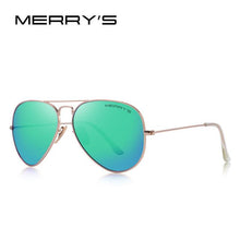 Load image into Gallery viewer, MERRY'S DESIGN Men/Women Classic Pilot Polarized Sunglasses 58mm UV400 Protection S'8025