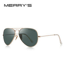 Load image into Gallery viewer, MERRY'S DESIGN Men/Women Classic Pilot Polarized Sunglasses 58mm UV400 Protection S'8025
