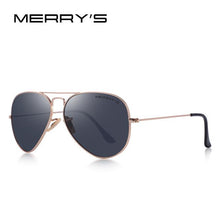 Load image into Gallery viewer, MERRY'S DESIGN Men/Women Classic Pilot Polarized Sunglasses 58mm UV400 Protection S'8025