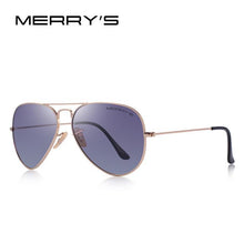Load image into Gallery viewer, MERRY'S DESIGN Men/Women Classic Pilot Polarized Sunglasses 58mm UV400 Protection S'8025