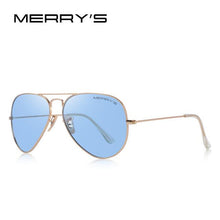 Load image into Gallery viewer, MERRY'S DESIGN Men/Women Classic Pilot Polarized Sunglasses 58mm UV400 Protection S'8025