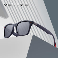 Load image into Gallery viewer, MERRY'S DESIGN Men Women Classic Retro Rivet Polarized Sunglasses Lighter Design Square Frame 100% UV Protection S'8508