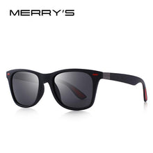 Load image into Gallery viewer, MERRY'S DESIGN Men Women Classic Retro Rivet Polarized Sunglasses Lighter Design Square Frame 100% UV Protection S'8508