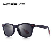 Load image into Gallery viewer, MERRY'S DESIGN Men Women Classic Retro Rivet Polarized Sunglasses Lighter Design Square Frame 100% UV Protection S'8508