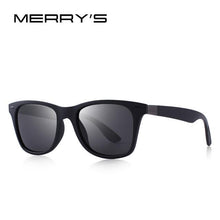 Load image into Gallery viewer, MERRY'S DESIGN Men Women Classic Retro Rivet Polarized Sunglasses Lighter Design Square Frame 100% UV Protection S'8508