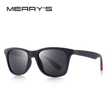 Load image into Gallery viewer, MERRY'S DESIGN Men Women Classic Retro Rivet Polarized Sunglasses Lighter Design Square Frame 100% UV Protection S'8508