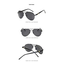 Load image into Gallery viewer, Classic Sunglasses Men Pilot Polarized Sunglasses Men High Quality Driving Glasses Brand Designer Male Retro Coating Lens Shades