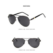 Load image into Gallery viewer, Classic Sunglasses Men Pilot Polarized Sunglasses Men High Quality Driving Glasses Brand Designer Male Retro Coating Lens Shades