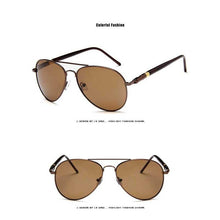 Load image into Gallery viewer, Classic Sunglasses Men Pilot Polarized Sunglasses Men High Quality Driving Glasses Brand Designer Male Retro Coating Lens Shades